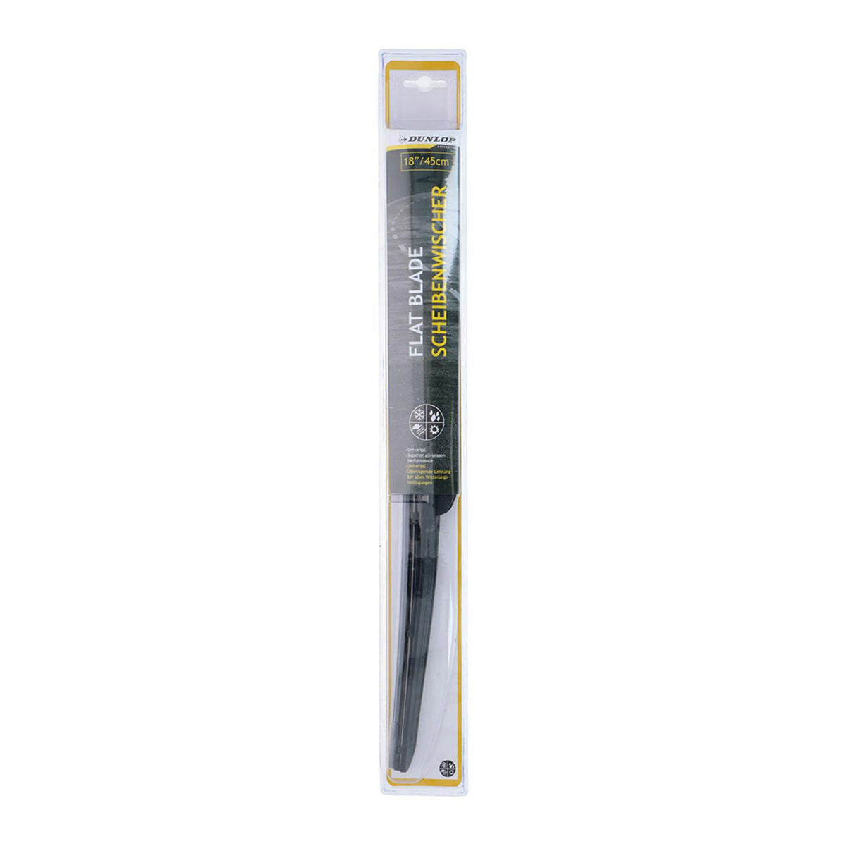 Dunlop Ruitenwsser Dunlop Flat Blade 45 Cm